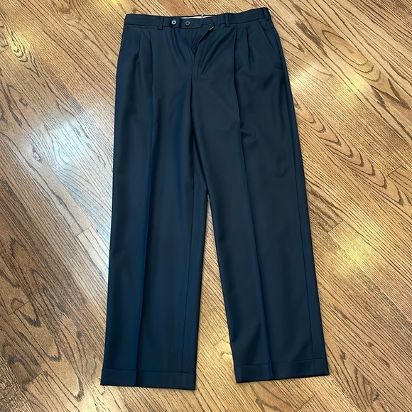 Zegna Men’s black suit pants originally from Nordstrom....